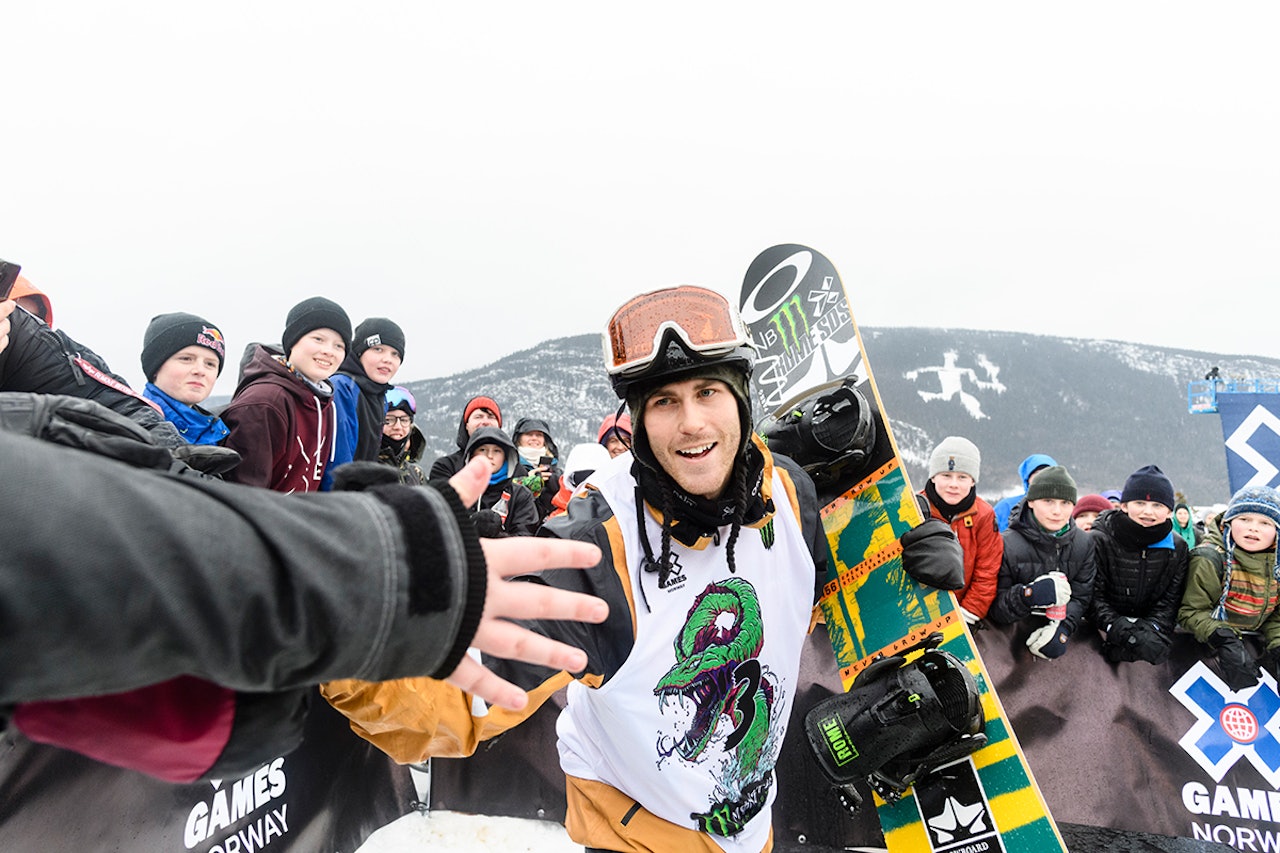 ELDST: Veteran Ståle Sandbech er fortsatt med på landslaget. Foto: ESPN Ståle Sandbech snowboard