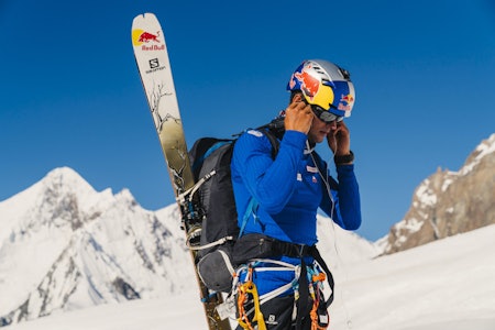 REKORDFORSØK: Kilian Jornet og Andrzej Bargiel (på bildet) er på Everest. Foto: Red Bull