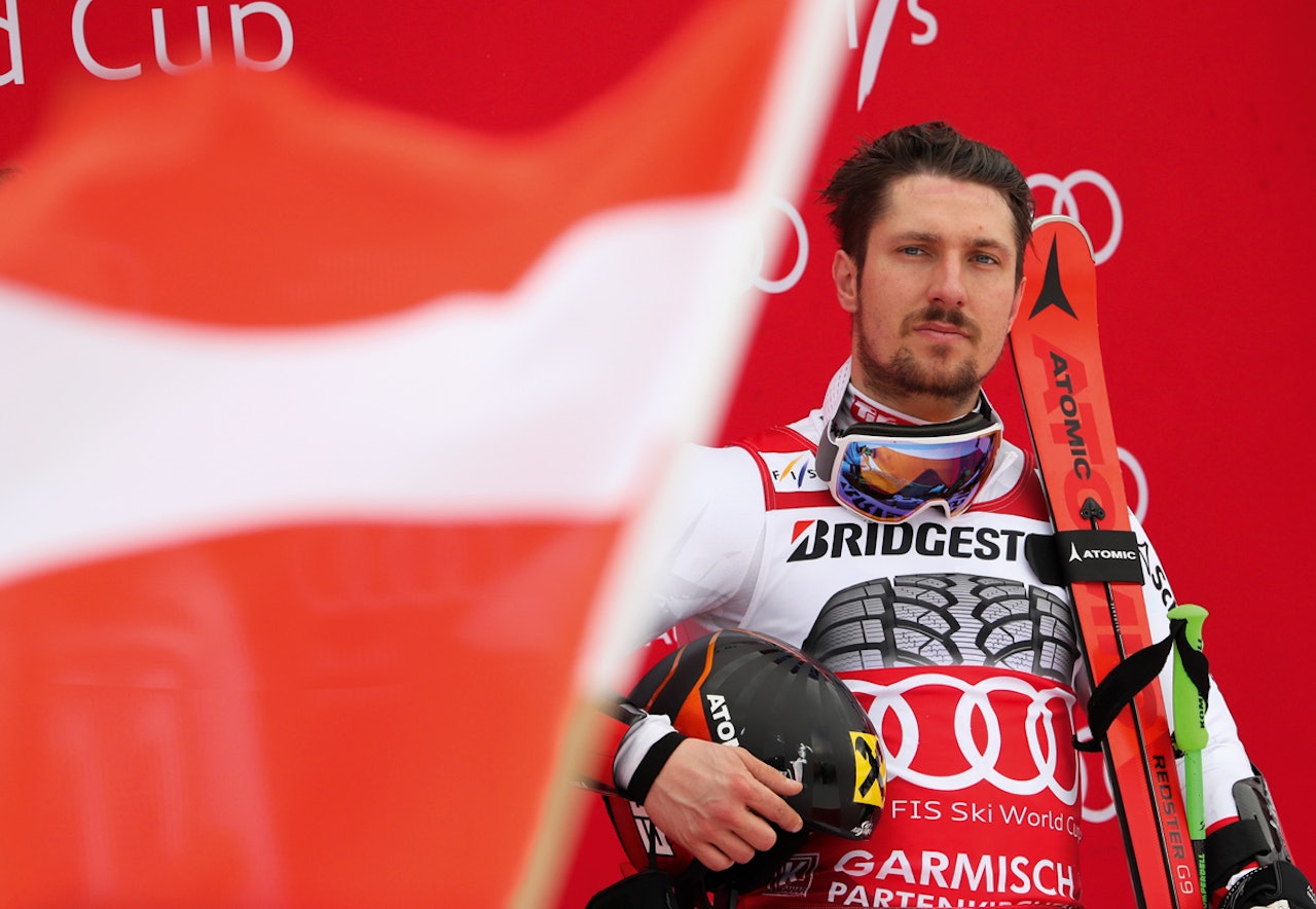 UNIK: Sju sesonger på rad har Marcel Hirscher vunnet verdenscupen i alpint sammenlagt. Ingen andre utøvere har noen gang vært i nærheten av Hirschers stabile og høye nivå i slalåm og storslalåm. Foto: Stephan Jansen