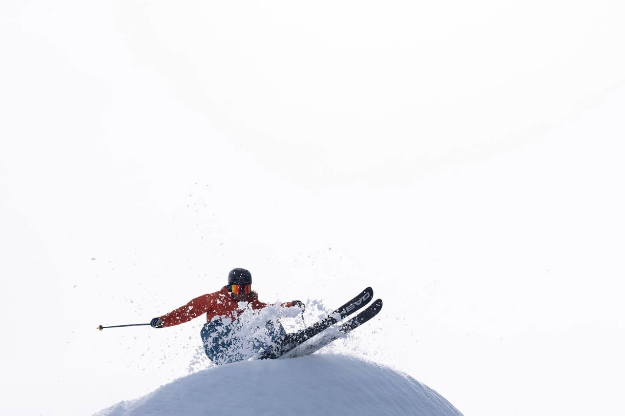 FINT: Anders Backe har brukt den siste tiden i Hemsedal. Foto: Kalle Hägglund Anders Backe Hemsedal