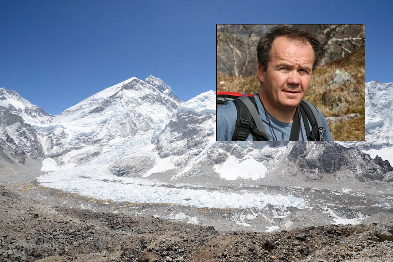 KRITISK: Jon Gangdal er ikke spesielt imponert over at klatrere velger å reise til Nepal for å klatre Mount Everest i pandemien. Foto: Privat