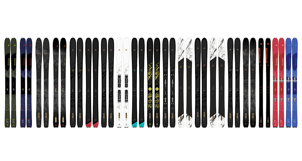 MANGE SKI: Det er noe for enhver smak (og enda mer) i Dynastars M-serie som kommer vinteren 2020/21. MANGE SKI: Det er noe for enhver smak (og enda mer) i Dynastars M-serie som kommer vinteren 2020/21.