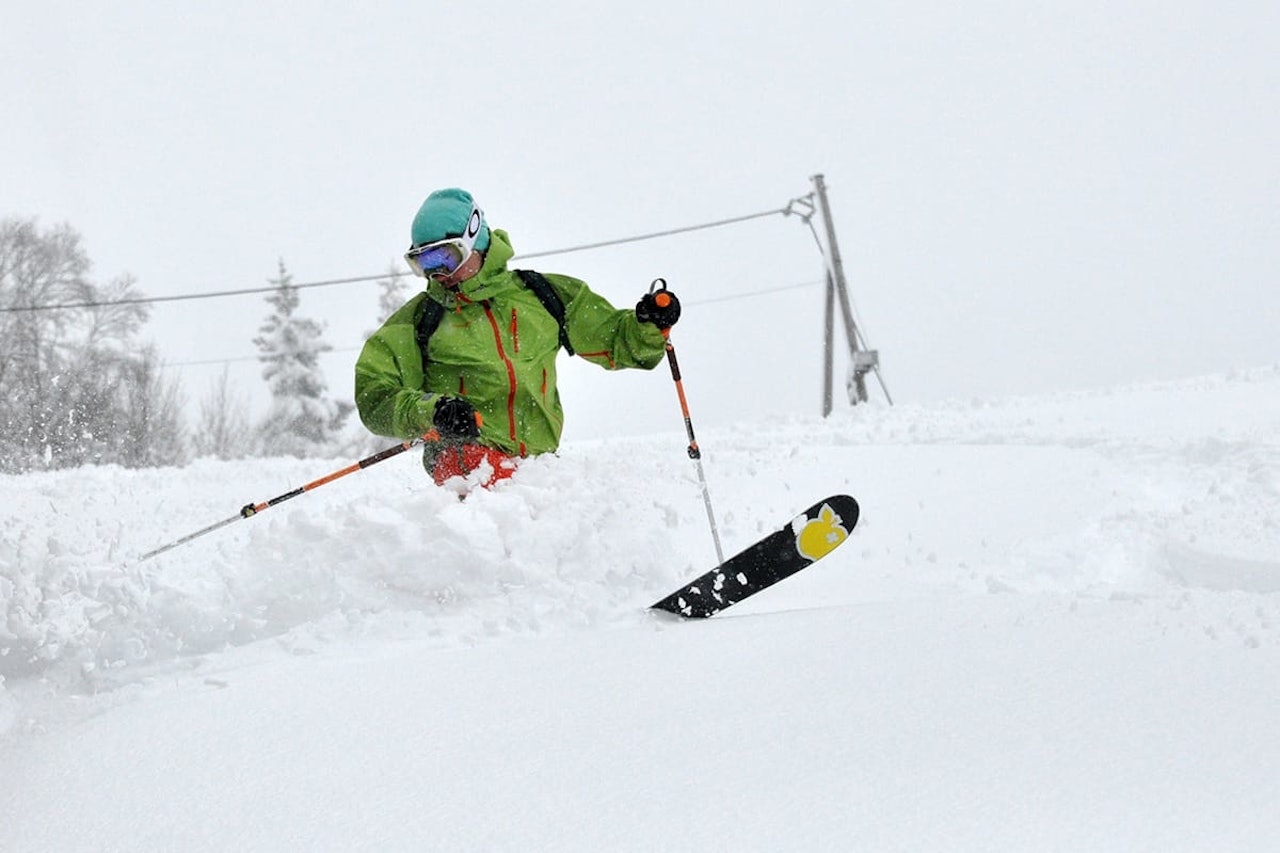 NYSNØ: Det skal snø godt i Oslo og områdene rundt de neste dagene. Bildet tatt ved en tidligere anledning. Foto: Thomas Berge Foyn Oslo Vinterpark snø