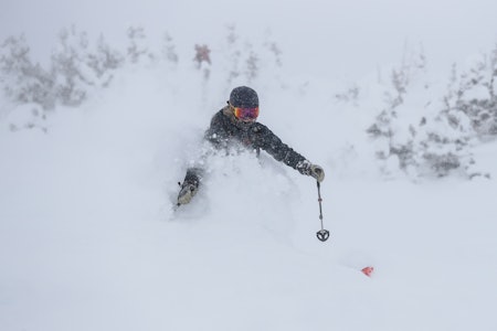 PUDDER: Alta i Utah har levert noen vanvittige dager for Lisen Strøm. Foto: Libby Ellis PUDDER: Alta i Utah har levert noen vanvittige dager for Lisen Strøm. Foto: Libby Ellis