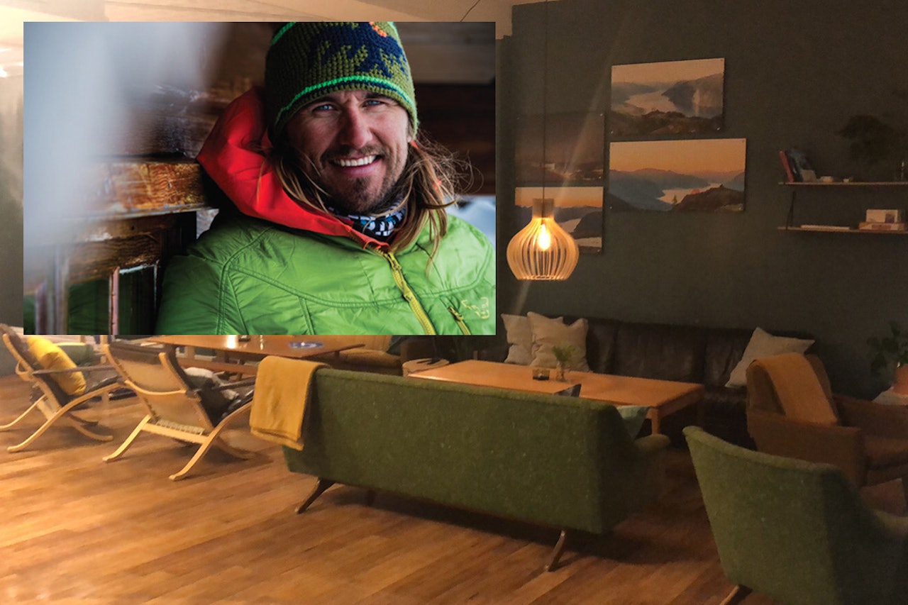 STARTER CAFE: Oscar Almgren skal drive café på Stranda i tillegg til guiding. Foto: Mattias Fredriksson/Oscar Almgren STARTER CAFE: Oscar Almgren skal drive café på Stranda i tillegg til guiding. Foto: Mattias Fredriksson/Oscar Almgren