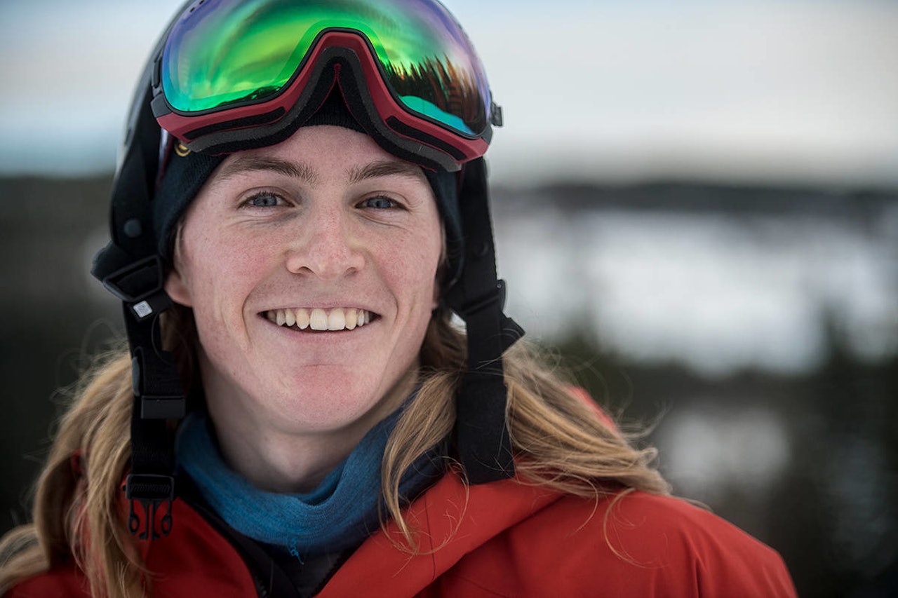 NY SKIFILM: Robert Ruud (bildet) og Karl Kristian Muggerud har publisert sin nye skifilm, Posiva. Foto: Vegard Breie Robert Ruud