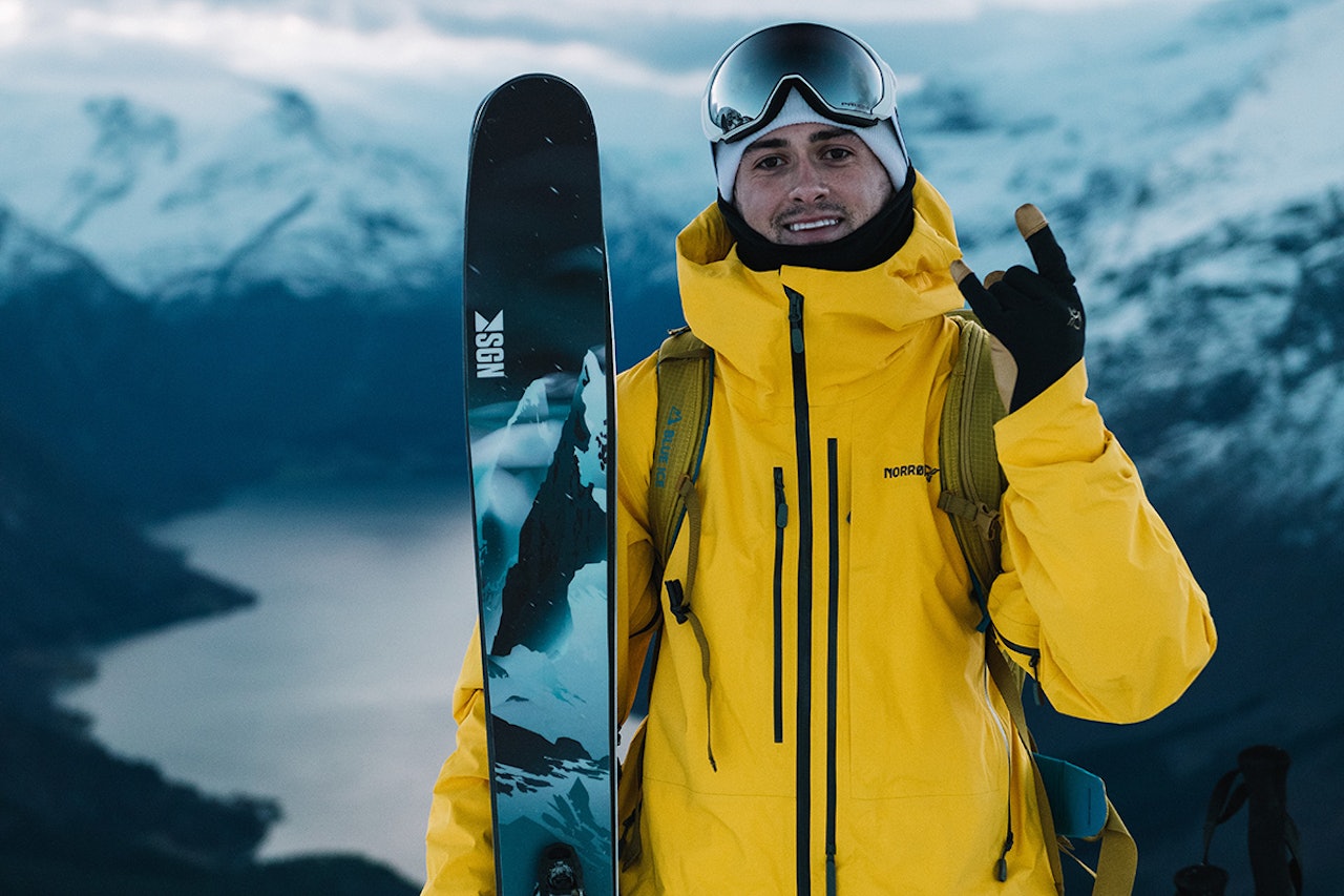 Benjamin Forthun er sjef for frikjøringskonken på Turtagrø og oppfordrer alle som en å bli med på denne hyggelige konkurransen! Foto: Emil Sollie Benjamin Forthun