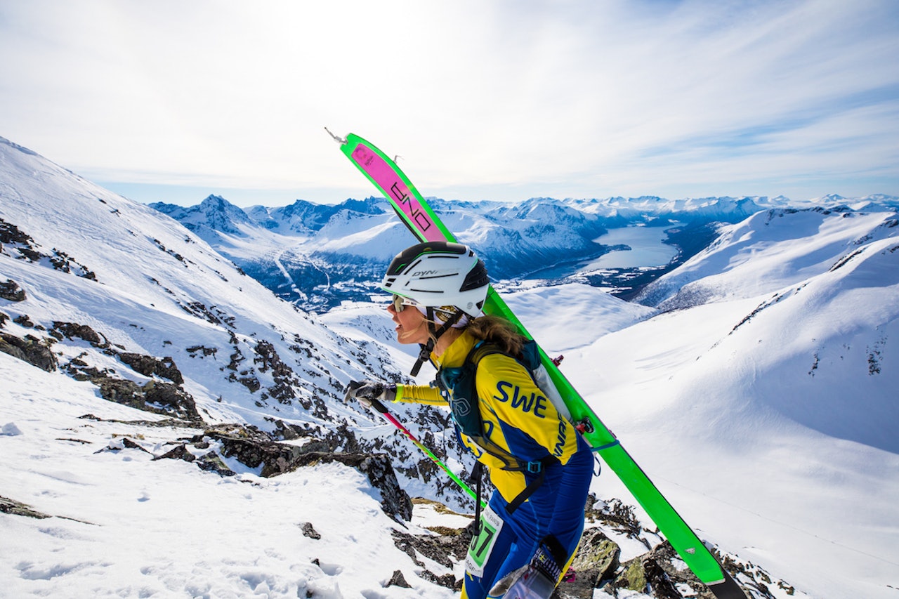 Johanna Åström vant dameklassen med over sju minutters margin. Foto: Daniel Kvalvik Johanna Åström vant dameklassen med over sju minutters margin. Foto: Daniel Kvalvik