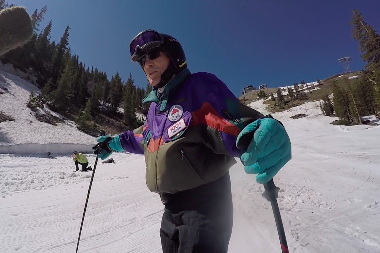 EKTE INSPIRASJON: Denne mannen elsker skikjøring. Foto: Skjermdump EKTE INSPIRASJON: Denne mannen elsker skikjøring. Foto: Skjermdump