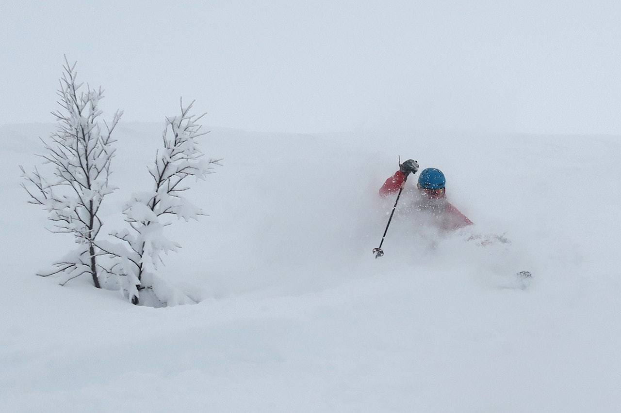 SNØ TIL JUL? Statsmeteorolog Ida Fossli har tro på en hvit jul i Myrkdalen. Foto: Bård Smestad SNØ TIL JUL? Statsmeteorolog Ida Fossli har tro på en hvit jul i Myrkdalen. Foto: Bård Smestad