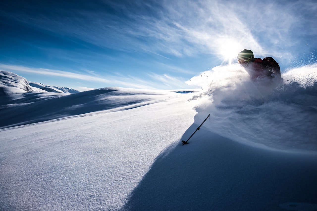 DRØMMEDAG PÅ VOSS: Pudder, bluebird og deilig terreng i helga. Foto: Halvor Heggem DRØMMEDAG PÅ VOSS: Pudder, bluebird og deilig terreng i helga. Foto: Halvor Heggem