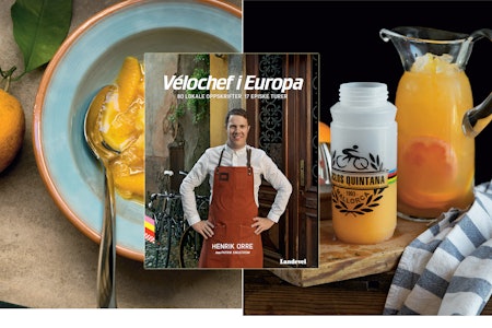 Velochef i Europa av Henrik Orre på Fri Flyt forlag Velochef i Europa av Henrik Orre på Fri Flyt forlag