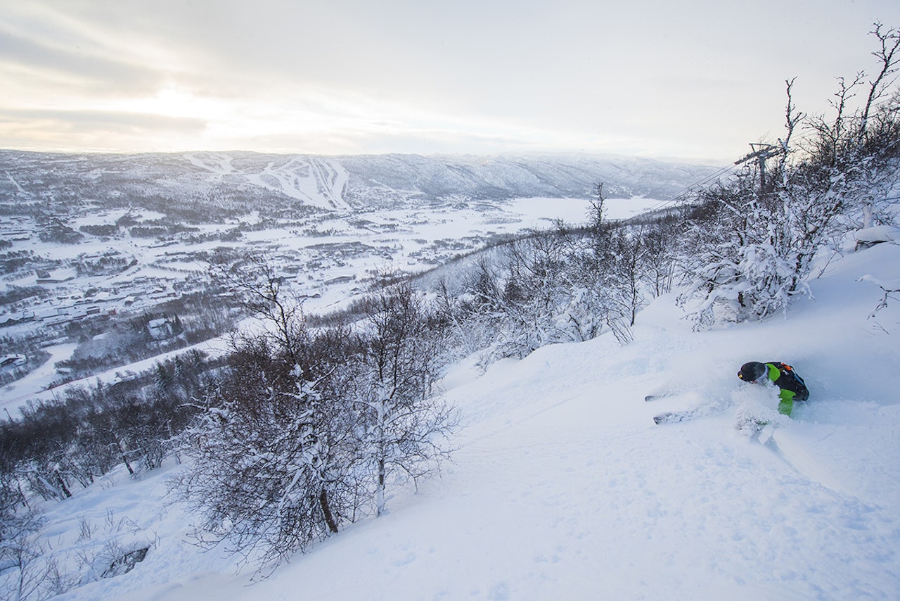 VEKST: Både Geilo og Oslo Vinterpark har positiv vekst. Foto: Vegard Breie