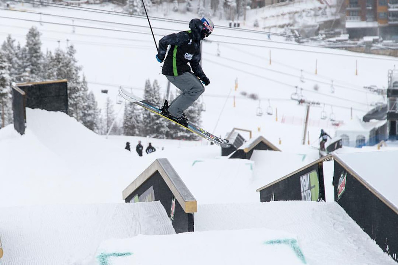 ANDREPLASS: Øystein Bråten tok en imponerende andreplass. Foto: Nor Freeski