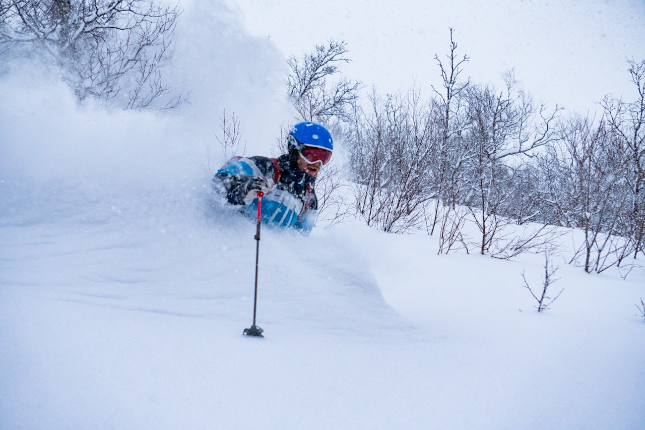 STORLIDALSDYPT: Jonas Lyng Jørgensen får full uttelling for søndagsturen til Storlidalen i Trøndelag. Foto: Emil Neby STORLIDALSDYPT: Jonas Lyng Jørgensen får full uttelling for søndagsturen til Storlidalen i Trøndelag. Foto: Emil Neby