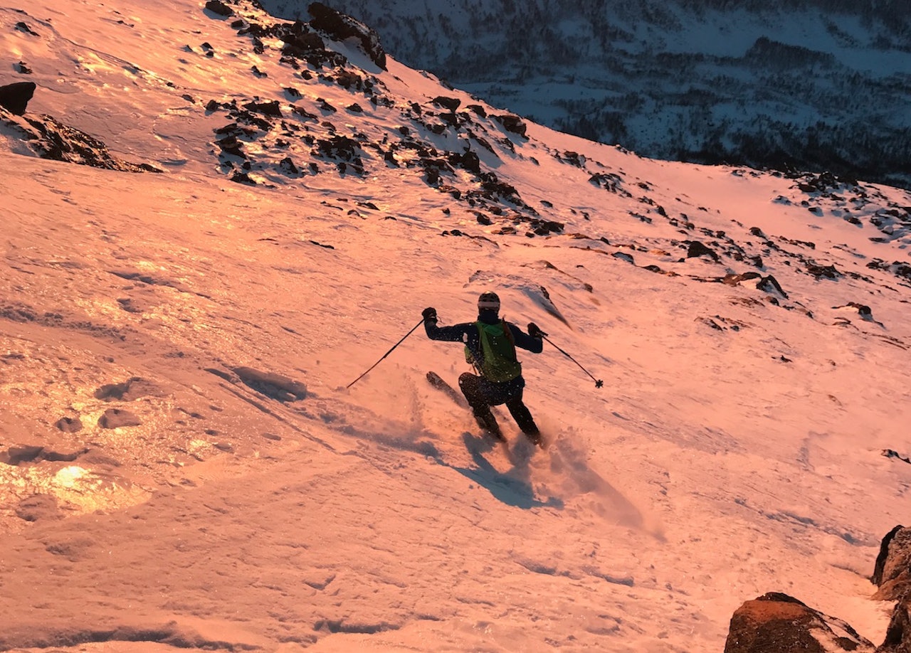 40 DAGER: Ferskt skibilde som viser føret nordpå, 40 dager etter sist snøfall. Bilde: Finn K. Hovem 40 DAGER: Ferskt skibilde som viser føret nordpå, 40 dager etter sist snøfall. Bilde: Finn K. Hovem