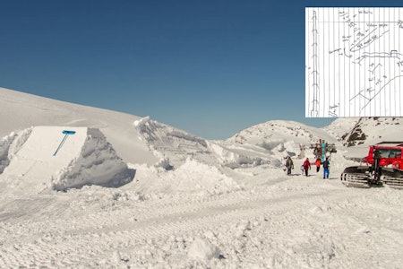 PARK TIL HELGA: Emil Fossheim og Mushroom Crew er i gang med parkbygging på Folgefonna, og lover flere elementer førstkommende helg. Men været er kinkig, og ikke som på dette bildet fra bygginga i 2015. Arkivfoto: Jan Petter Svendal PARK TIL HELGA: Emil Fossheim og Mushroom Crew er i gang med parkbygging på Folgefonna, og lover flere elementer førstkommende helg. Men været er kinkig, og ikke som på dette bildet fra bygginga i 2015. Arkivfoto: Jan Petter Svendal