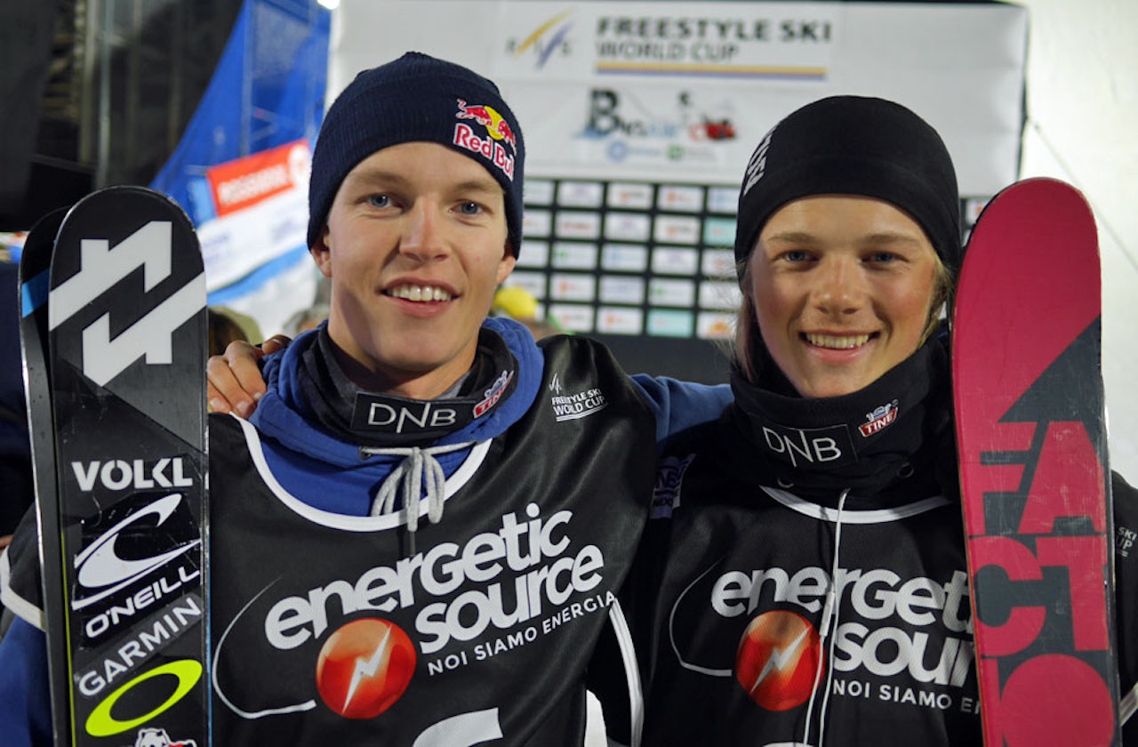 TILBAKE: Øystein Bråten og Eirik Sæterøy er med til Tyskland. Foto: Nor Freeski TILBAKE: Øystein Bråten og Eirik Sæterøy er med til Tyskland. Foto: Nor Freeski