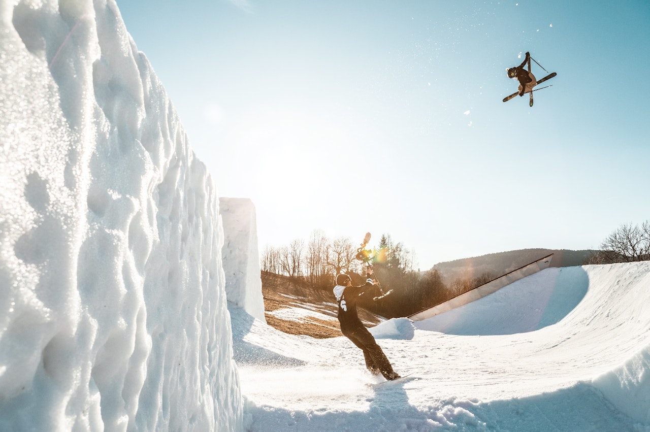 DOBBELCORKDAME: Giulia Tanno viser seg frem. Foto: Erik Tomasak DOBBELCORKDAME: Giulia Tanno viser seg frem. Foto: Erik Tomasak