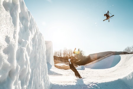 DOBBELCORKDAME: Giulia Tanno viser seg frem. Foto: Erik Tomasak DOBBELCORKDAME: Giulia Tanno viser seg frem. Foto: Erik Tomasak