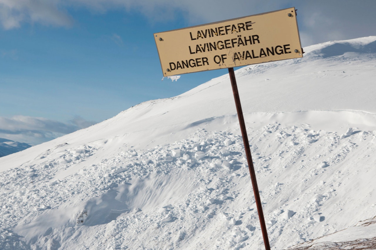 SKREDFARE: Møre og Romsdal og Sogn og Fjordane har faregrad 4. Foto: Tore Meirik SKREDFARE: Møre og Romsdal og Sogn og Fjordane har faregrad 4. Foto: Tore Meirik