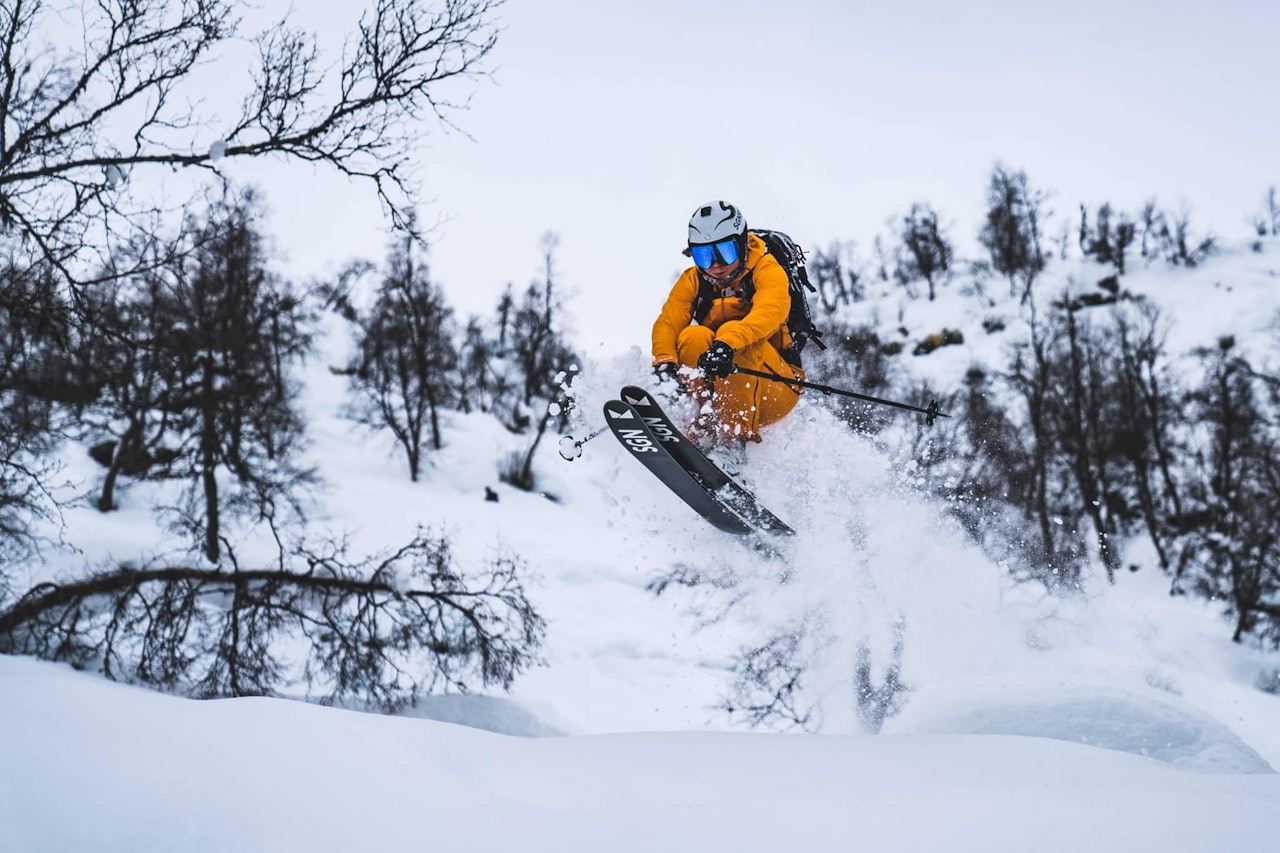 VINNERBILDE: Marit Rolvsjord i aksjon i Hodlekveskogen. Foto: Bård Basberg VINNERBILDE: Marit Rolvsjord i aksjon i Hodlekveskogen. Foto: Bård Basberg