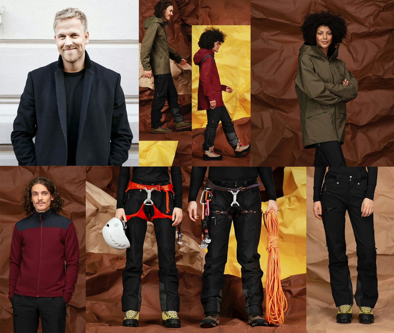 RELANSERING: Frode Grønvold (øverst til venstre) er sjefen når Norrøna lanserer Whiteout for andre gang - noen av produktene til Norrønas «sideprosjekt» ser du på de andre bildene. RELANSERING: Frode Grønvold (øverst til venstre) er sjefen når Norrøna lanserer Whiteout for andre gang - noen av produktene til Norrønas «sideprosjekt» ser du på de andre bildene.