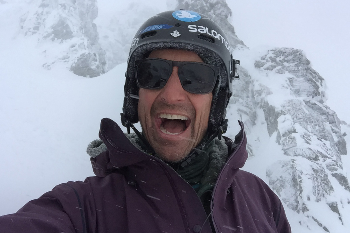 SNØVÆR: Det var nok av snø i Volda. Foto: Privat