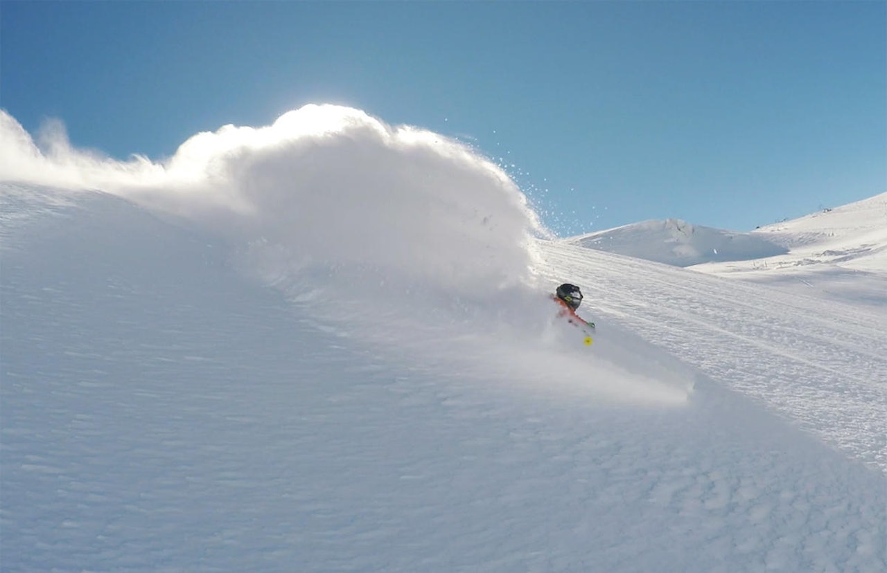 PUDDER: Zermatt-pudderet vil inge ende ta. Her fra oktober i fjor. Foto: Sven Lerjen PUDDER: Zermatt-pudderet vil inge ende ta. Her fra oktober i fjor. Foto: Sven Lerjen