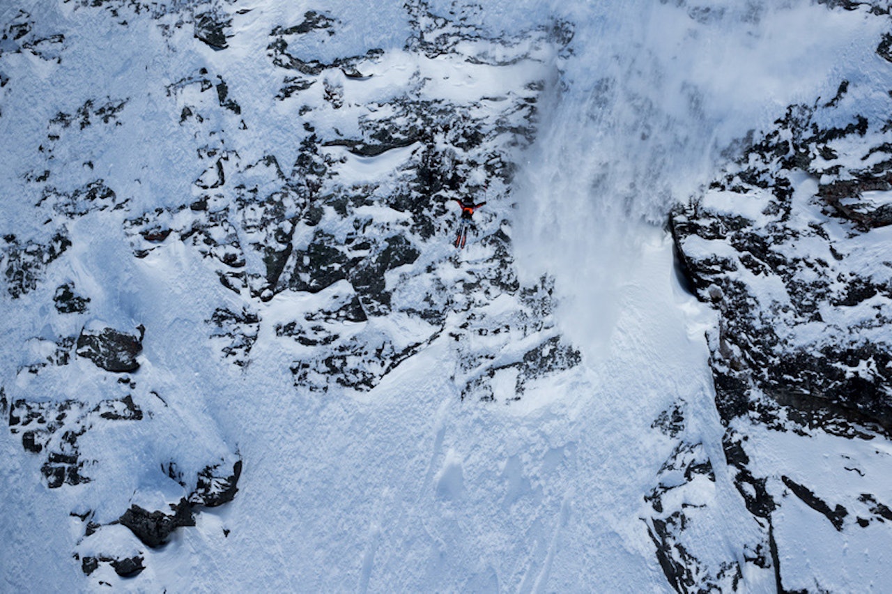 EN AV DE STØRSTE: Reine Barkereds Verbier-klippe havnet på topp 5-listen. Foto: Jeremy Bernard EN AV DE STØRSTE: Reine Barkereds Verbier-klippe havnet på topp 5-listen. Foto: Jeremy Bernard