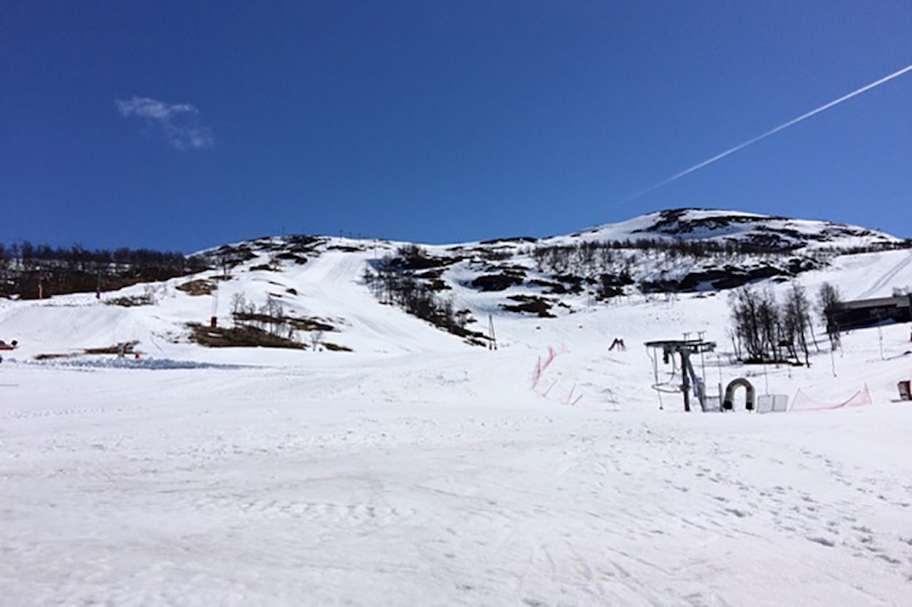 ÅPENT: Tyin-Filefjell kjører skiheis i helga. Slik ser det ut i anlegget nå. Foto: Magne Grihamar ÅPENT: Tyin-Filefjell kjører skiheis i helga. Slik ser det ut i anlegget nå. Foto: Magne Grihamar