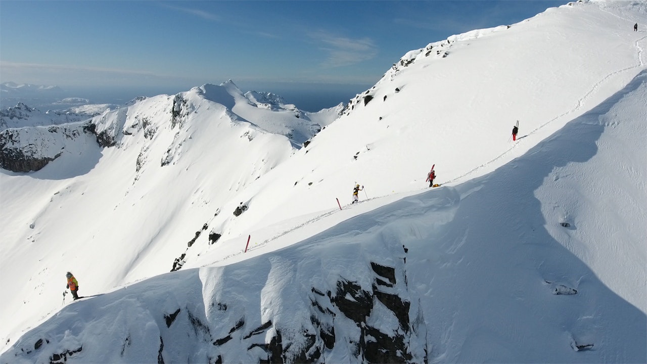 NORGESMESTERSKAP: I vinter blir stilige Skittentind Rando norgesmesterskap i skialpinisme/ randonee.