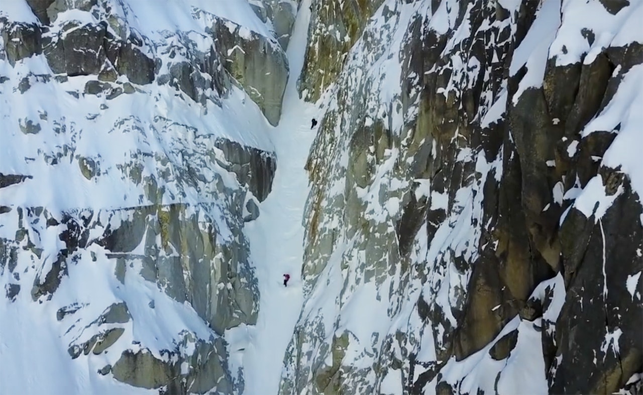BRATT OG TRANGT: Mange av de drøyeste linjene i Chamonix i Frankrike er med i filmen. BRATT OG TRANGT: Mange av de drøyeste linjene i Chamonix i Frankrike er med i filmen.