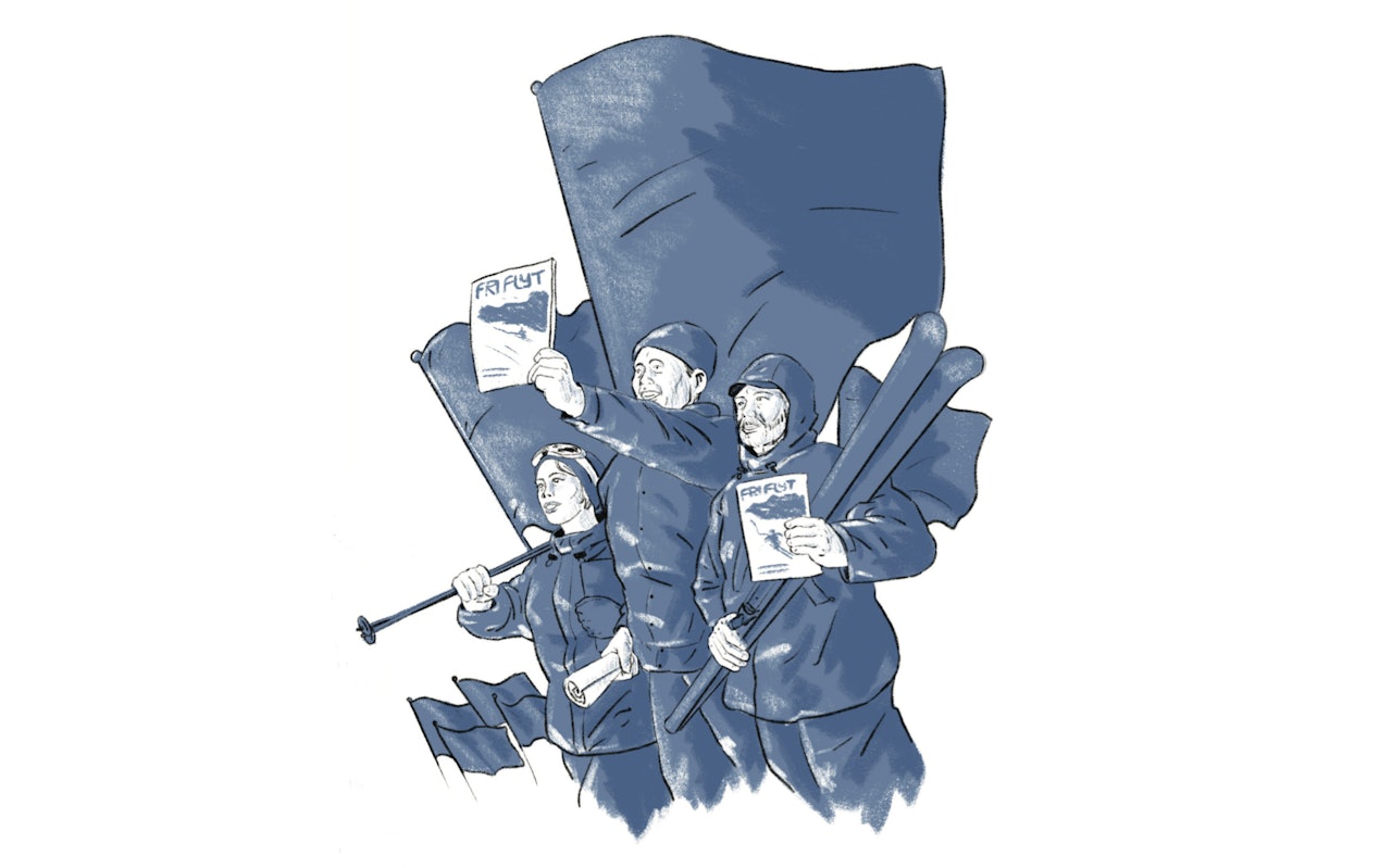 Illustrasjon: Didrik Magnus-Andresen. Illustrasjon: Didrik Magnus-Andresen.