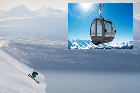 ENDA LETTERE TILGJENGELIG: Med ny gondol blir Narviks fantastiske frikjøringsmuligheter enda lettere tilgjengelig – men du må fortsatt gå for å komme til legendariske Mørkholla. Foto: Thomas Kleiven/ Bartholet ropeways ENDA LETTERE TILGJENGELIG: Med ny gondol blir Narviks fantastiske frikjøringsmuligheter enda lettere tilgjengelig – men du må fortsatt gå for å komme til legendariske Mørkholla. Foto: Thomas Kleiven/ Bartholet ropeways