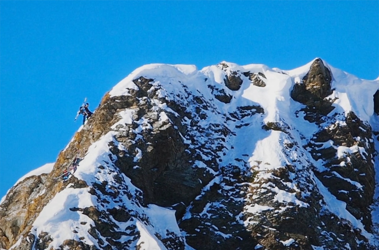 SPENNENDE: Når skiføret ikke er på topp gjelder det å finne på andre spennende prosjekter.