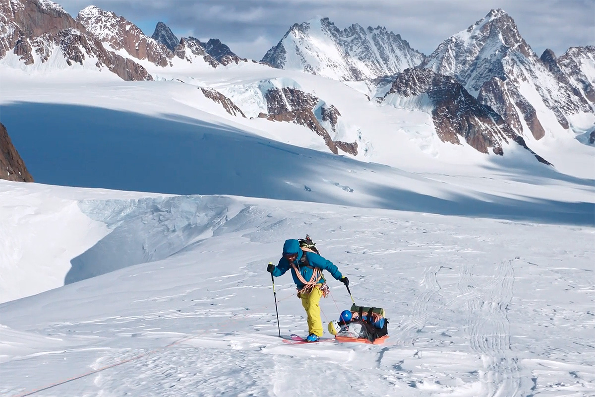 PÅ GRØNLAND: Her er Salomon TV på plass. Foto: Skjermdump