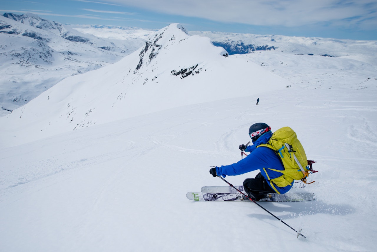 FANTASTISK VÆR: High Camp Turtagrø leverte knallvær hele helga. Foto: Martin I. Dalen FANTASTISK VÆR: High Camp Turtagrø leverte knallvær hele helga. Foto: Martin I. Dalen
