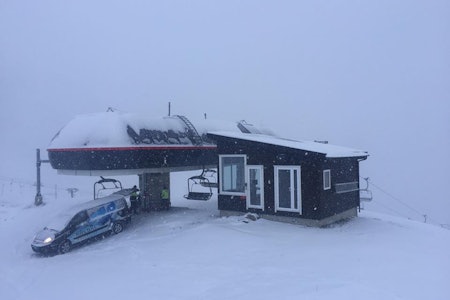 SNØEN KOMMER?: Røldal Skisenter har allerede fått noe snø i november, men håper på mye, mye mer. Foto: Røldal Skisenter