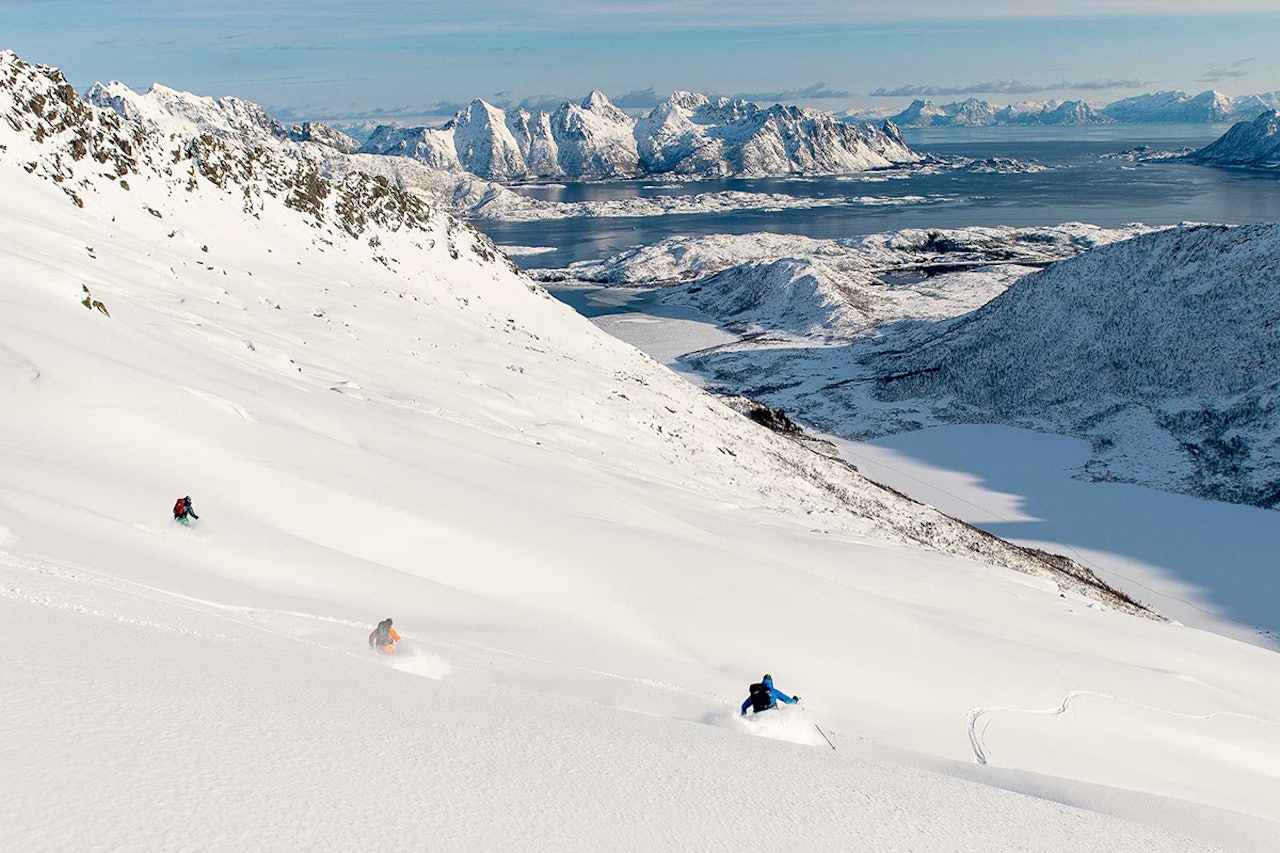 TURER: Blant annet Rundfjellet i Tromsø vil bli besøkt på Artic Haute Route. Foto: Norwegian Adventure Company TURER: Blant annet Rundfjellet i Tromsø vil bli besøkt på Artic Haute Route. Foto: Norwegian Adventure Company