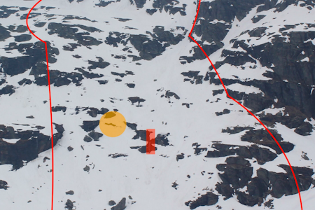 ALT KLART: Her i tredjerenna blir det renn i dag. Som man ser av bildet er det mindre snø i selve renna (til høyre i bildet) enn vanlig. ALT KLART: Her i tredjerenna blir det renn i dag. Som man ser av bildet er det mindre snø i selve renna (til høyre i bildet) enn vanlig.