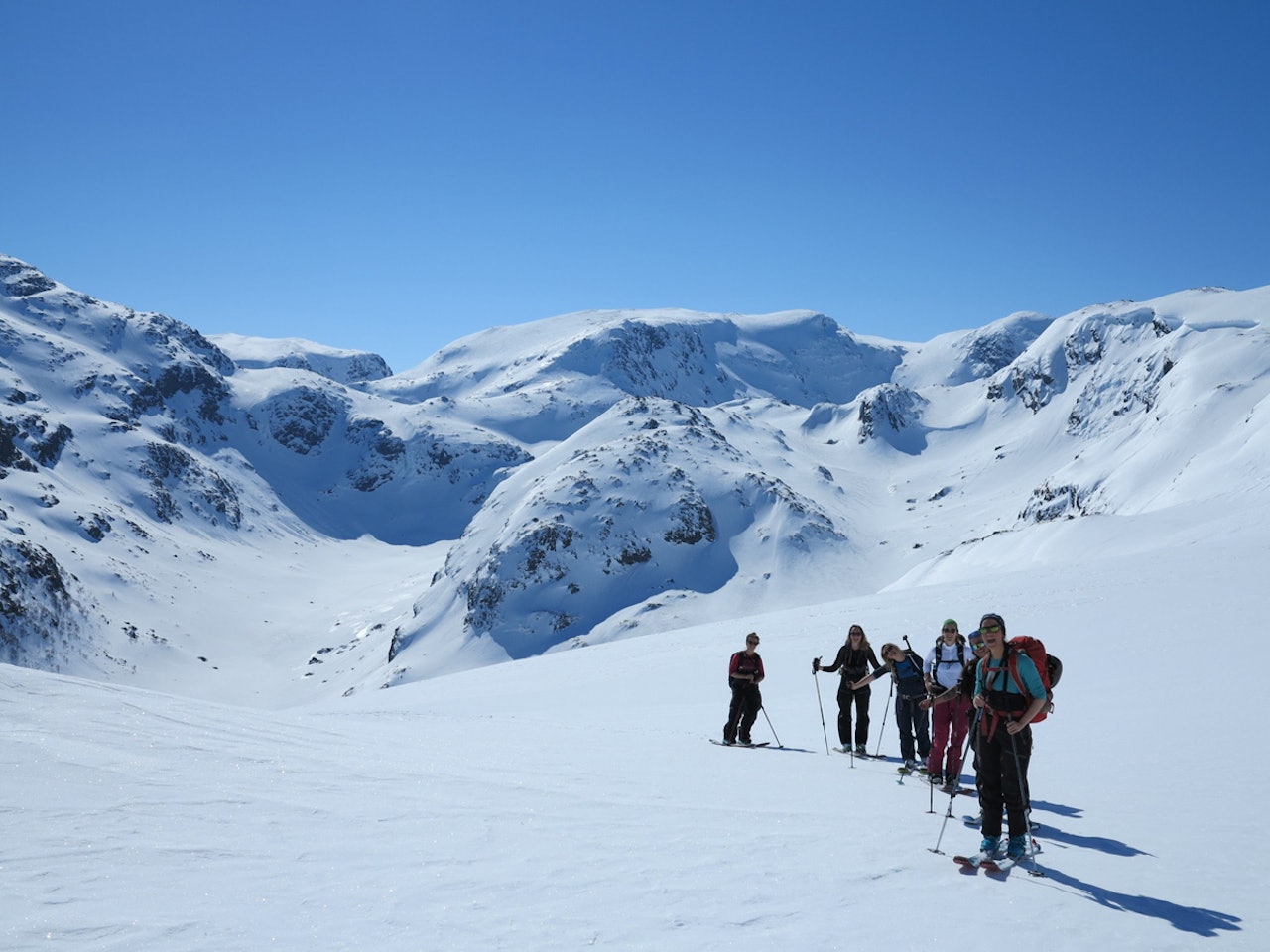Leserturers langhelg på Vatnahalsen er forbeholdt jentene. Foto: Øyvind Waitz Leserturers langhelg på Vatnahalsen er forbeholdt jentene. Foto: Øyvind Waitz