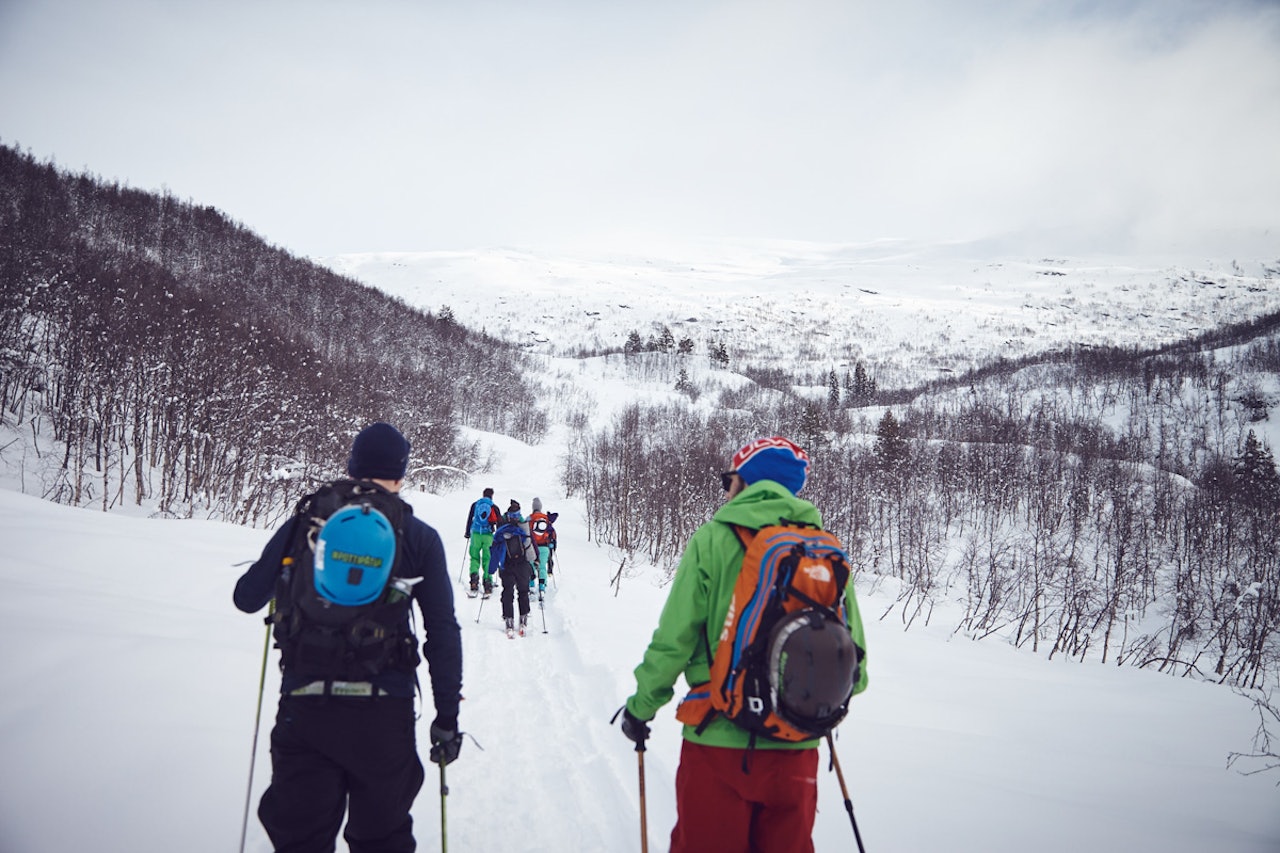Lær trygg ferdsel i fjellet, møt likesinnede og prøv noe nytt på et nytt sted - vinteren er spekket med toppturfestivaler. Foto: Fjellsportfestivalen Lær trygg ferdsel i fjellet, møt likesinnede og prøv noe nytt på et nytt sted - vinteren er spekket med toppturfestivaler. Foto: Fjellsportfestivalen