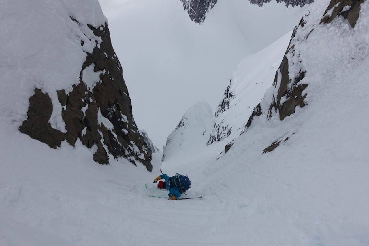 BRATT: Her er Johanne Stålnacke på vei ned. Foto: Tom Grant BRATT: Her er Johanne Stålnacke på vei ned. Foto: Tom Grant