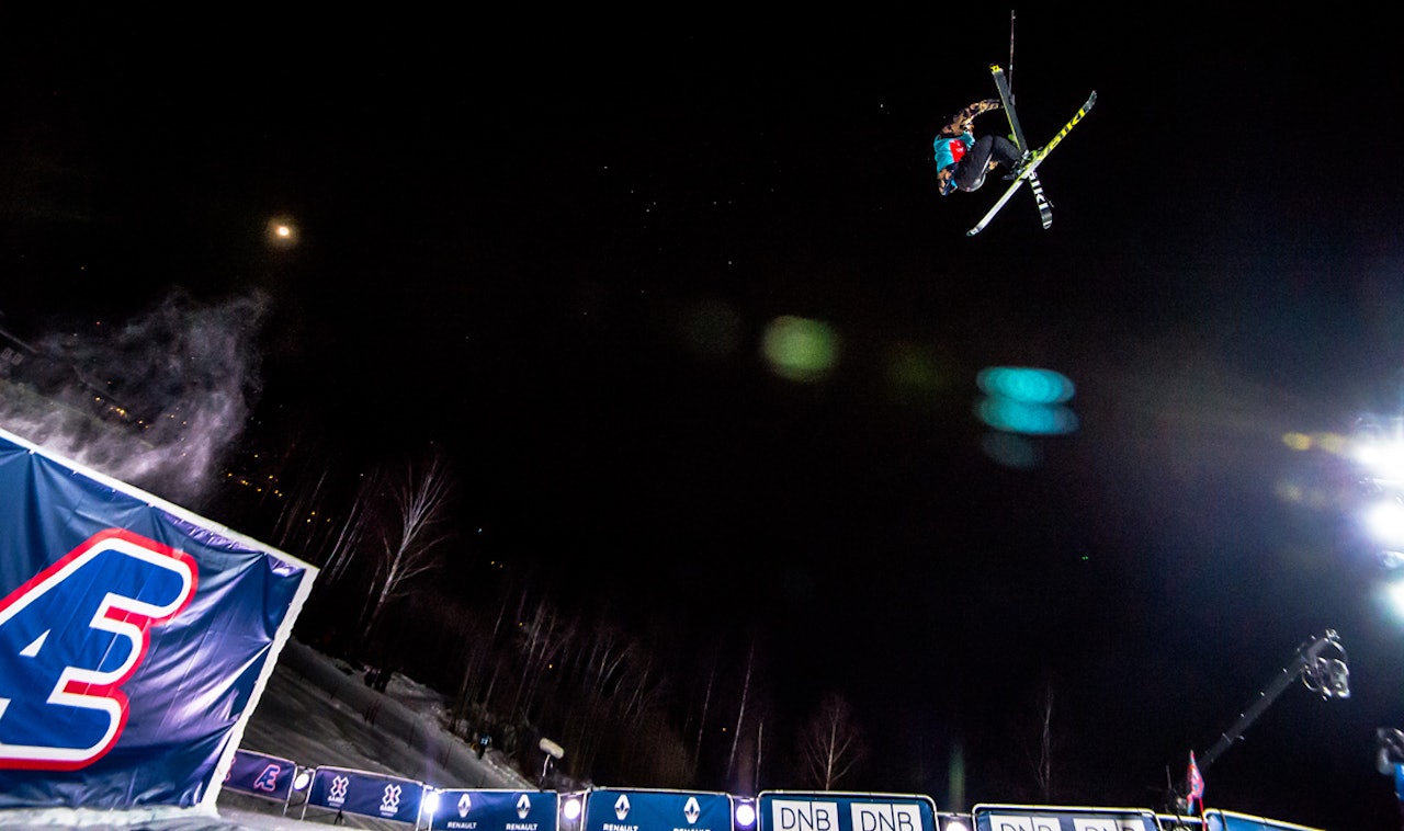 KLAR FOR X: det blir gjensyn med X Games for Felix Usterud, etter at han vant norgescuprinden i big air på Dombås lørdag. Her fra X Games på Hafjell i fjor. Foto: Nick Guise-Smith