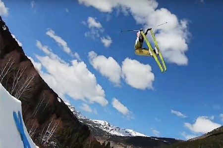 KLASSIKER: Ferdinand Dahl gjør en shoutout til Felix Usterud med denne switch 7´ern med dobbel nosegrab. KLASSIKER: Ferdinand Dahl gjør en shoutout til Felix Usterud med denne switch 7´ern med dobbel nosegrab.