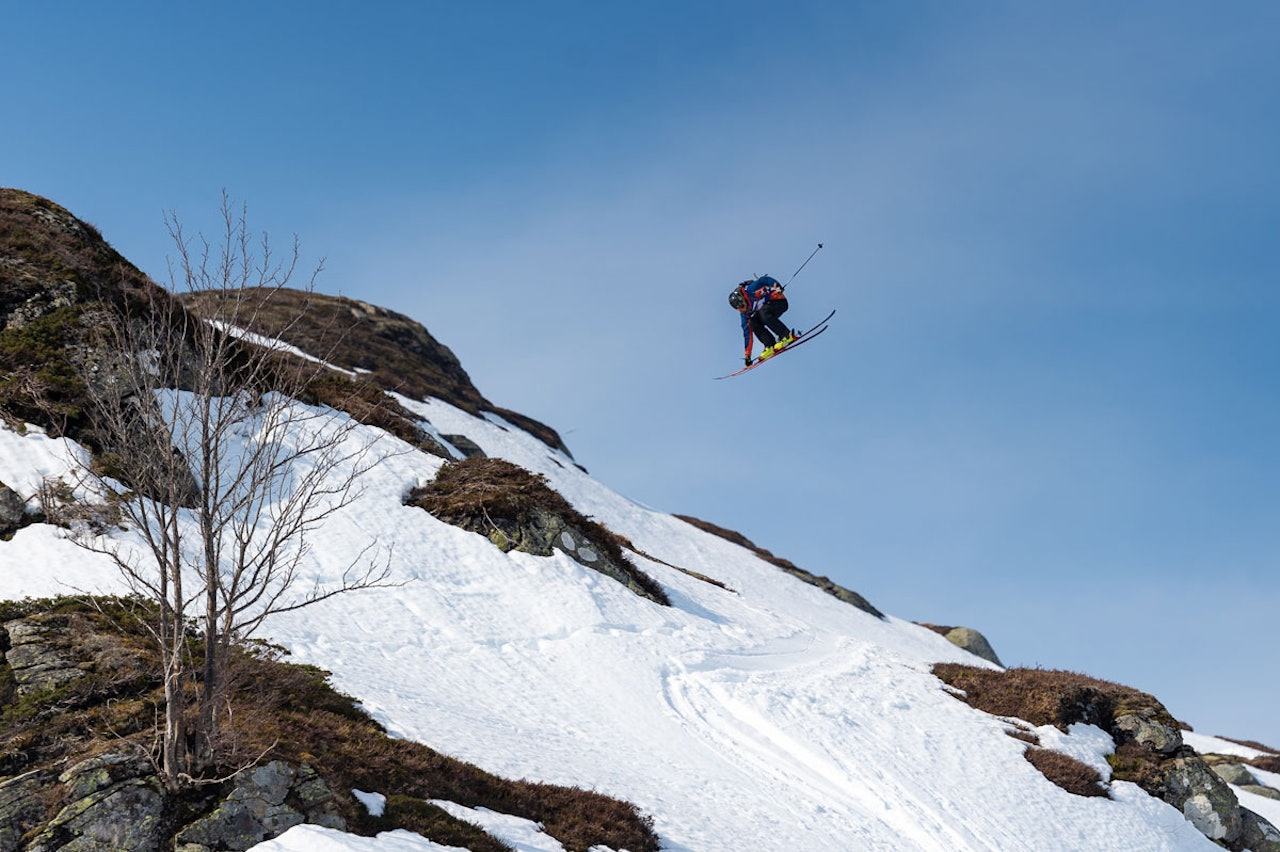 VANT: Tobias Bjønnes på vei inn til seier hjemme i Sauda i helga. Foto: Andreas Kalvig Anderson VANT: Tobias Bjønnes på vei inn til seier hjemme i Sauda i helga. Foto: Andreas Kalvig Anderson