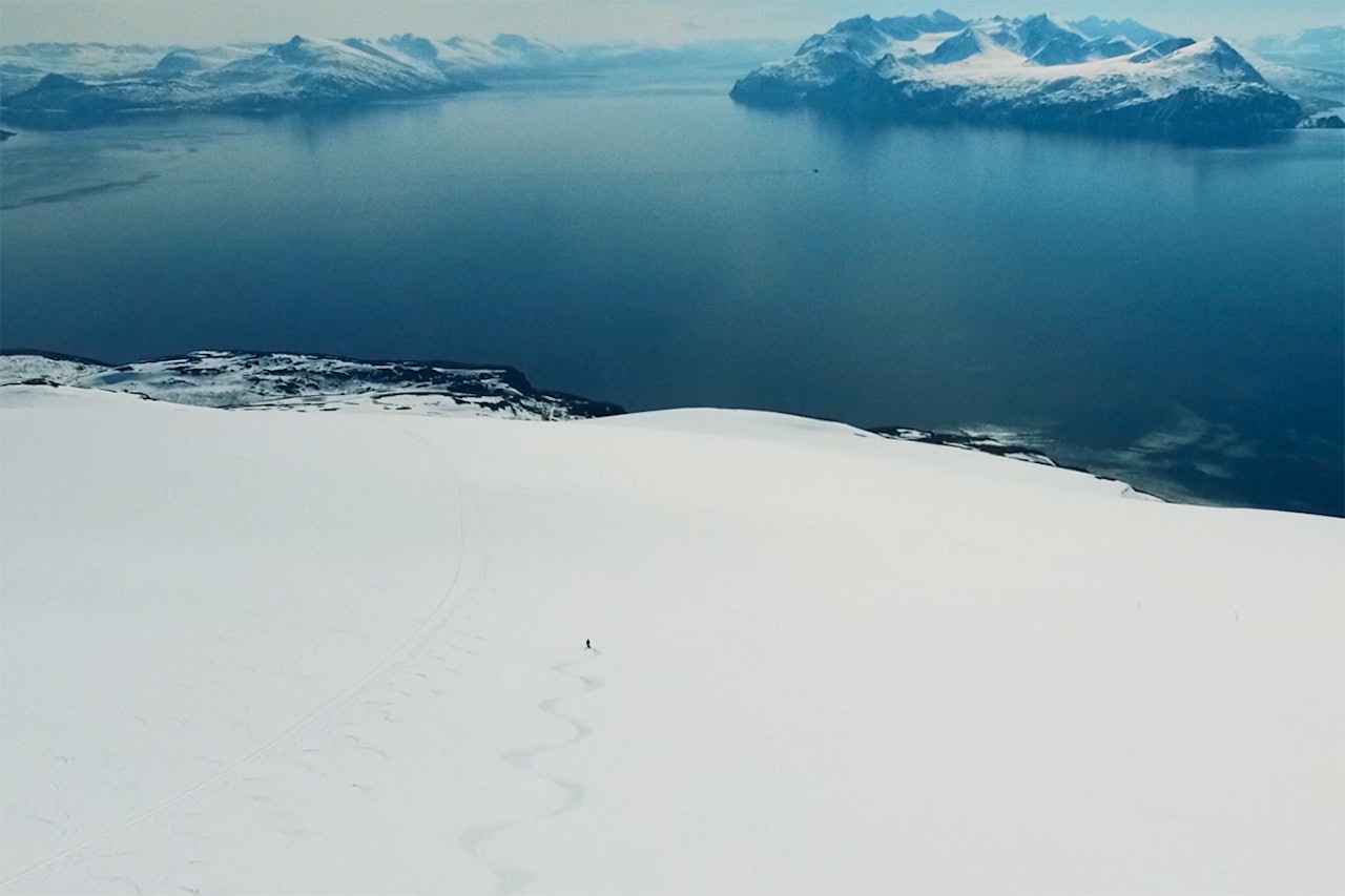 SE VIDEO: Se den fantastiske Lyngen-videoen. Foto: Skjermdump SE VIDEO: Se den fantastiske Lyngen-videoen. Foto: Skjermdump