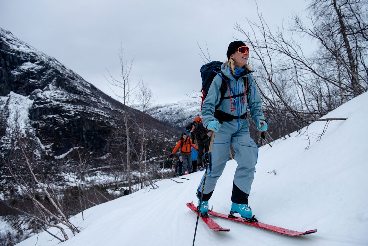 UT PÅ TUR: Selv om været var stritt, gikk alle føringsturene som planlagt under årets High Camp på Sunnmøre. Foto: Martin Innerdal Dalen UT PÅ TUR: Selv om været var stritt, gikk alle føringsturene som planlagt under årets High Camp på Sunnmøre. Foto: Martin Innerdal Dalen