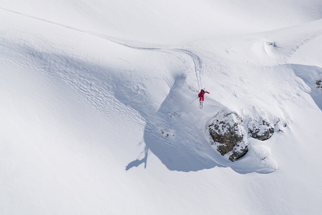 DRAPÅDAME: Jackie Paaso er ikke fremmed for å sette utfor hissige fjellsider. Foto: Christoph Oberschneider DRAPÅDAME: Jackie Paaso er ikke fremmed for å sette utfor hissige fjellsider. Foto: Christoph Oberschneider